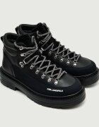 Karl Lagerfeld De piele ghete de trekking MILES HIKER