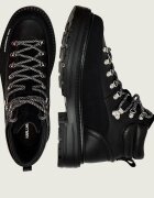 Karl Lagerfeld De piele ghete de trekking MILES HIKER