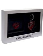 Karl Lagerfeld De piele husă pentru carduri K/Hearts
