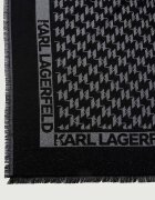 Karl Lagerfeld Eșarfă k/monogram cu adaos de mătase