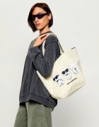 Karl Lagerfeld Geantă shopper cu două fețe Ikon