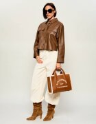 Karl Lagerfeld Geantă shopper K/RSG MD Square | shearling
