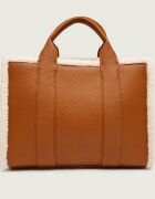 Karl Lagerfeld Geantă shopper K/RSG MD Square | shearling