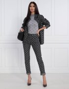 Karl Lagerfeld hanorac Monogram | Slim Fit cu adaos de lână