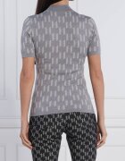 Karl Lagerfeld hanorac Monogram | Slim Fit cu adaos de lână