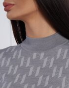 Karl Lagerfeld hanorac Monogram | Slim Fit cu adaos de lână