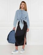 Karl Lagerfeld Jeans De satin fustă