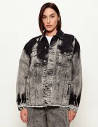 Karl Lagerfeld Jeans Geacă de blug | Relaxed fit