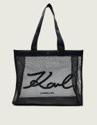 Karl Lagerfeld Jeans Geantă de plajă + borsetă K/Signature