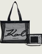 Karl Lagerfeld Jeans Geantă de plajă + borsetă K/Signature