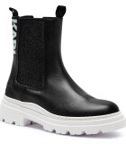 KARL LAGERFELD KIDS De piele ghete chelsea