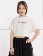 KARL LAGERFELD KIDS Tricou | Cropped Fit