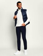 Karl Lagerfeld Pantaloni chino Jim cu adaos de lână | Slim Fit | mid waist