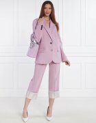 Karl Lagerfeld Pantaloni hun kim | Straight fit cu adaos de lână