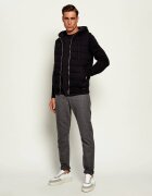 Karl Lagerfeld Pantaloni Jim cu adaos de lână | Tapered fit | mid waist