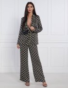 Karl Lagerfeld Pantaloni PRINTED MONOGRAM | flare fit | high waist