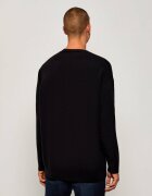 Karl Lagerfeld Pulover | Relaxed fit cu adaos de lână