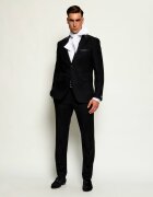 Karl Lagerfeld Sacou | Slim Fit cu adaos de lână
