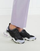 Karl Lagerfeld Sneakers Gemini Knit Sock Lo cu adaos de piele