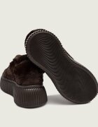 Karl Lagerfeld Sneakers Kreeper Lo Embro PomPom Lo | shearling | piele întoarsă