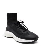 Karl Lagerfeld Sneakers LUX FINESSE Hi Pull On Runner cu adaos de piele