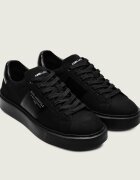 Karl Lagerfeld Sneakers MAXI KUP | piele întoarsă cu adaos de piele