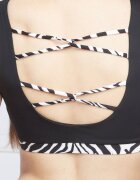 Karl Lagerfeld Sutien de baie Zebra