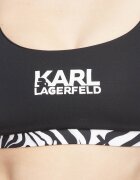 Karl Lagerfeld Sutien de baie Zebra