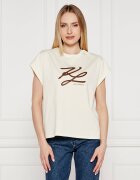 Karl Lagerfeld Tricou Autograph | Oversize fit