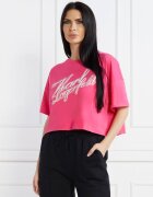 Karl Lagerfeld Tricou | Cropped Fit