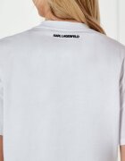 Karl Lagerfeld Tricou Hearts | Cropped Fit