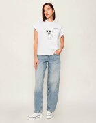 Karl Lagerfeld Tricou IKON AQUARELLE | Oversize fit