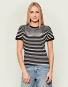 Karl Lagerfeld Tricou Ikon patch | Slim Fit