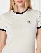 Karl Lagerfeld Tricou ikon patch | Slim Fit