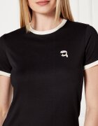 Karl Lagerfeld Tricou ikon patch | Slim Fit