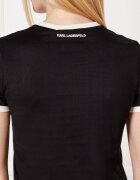 Karl Lagerfeld Tricou ikon patch | Slim Fit