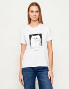 Karl Lagerfeld Tricou Portrait | Classic fit