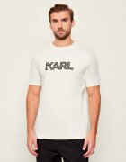 Karl Lagerfeld Tricou | regular fit cu adaos de lână