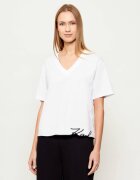 Karl Lagerfeld Tricou signature | Oversize fit