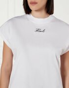 Karl Lagerfeld Tricou Signature | regular fit
