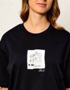 Karl Lagerfeld Tricou Sketch | Oversize fit