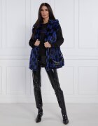 Karl Lagerfeld Vestă Faux Fur Monogram Gilet | Regular Fit