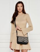 KATE SPADE Geantă poștaș Spade Flower Jacquard cu adaos de piele