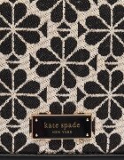 KATE SPADE Geantă poștaș Spade Flower Jacquard cu adaos de piele
