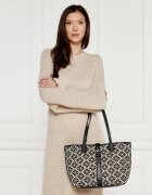KATE SPADE Geantă shopper Spade Flower Jacquard cu adaos de piele