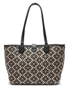 KATE SPADE Geantă shopper Spade Flower Jacquard cu adaos de piele