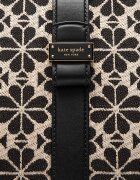 KATE SPADE Geantă shopper Spade Flower Jacquard cu adaos de piele