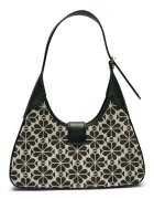 KATE SPADE Hobo FLOWER cu adaos de piele