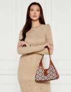 KATE SPADE Hobo Spade Flower cu adaos de piele