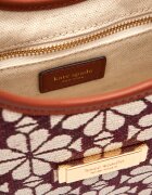 KATE SPADE Hobo Spade Flower cu adaos de piele